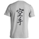 Karate5 pamut póló - fehér