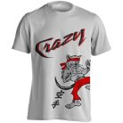 Karate6 pamut póló - fehér