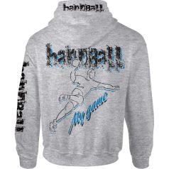 Kézilabda1 kapucnis pulóver - világos szürke