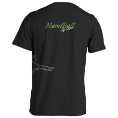 Kézilabda04 pamut póló - fekete