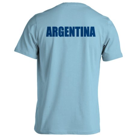 Szurkolói pamut póló - Argentína