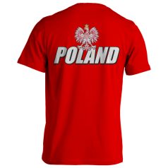 Szurkolói pamut póló - Lengyelország1