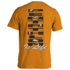 Öttusa1 pamut póló - narancs