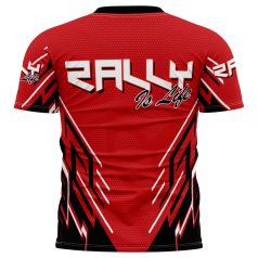 Rally rövidujjú mez - piros (TYT)