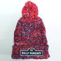 Rally Hungary kötött sapka - piros