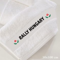Rally Hungary törölköző01 - fehér