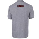 Birkózás galléros póló 02 - világos szürke