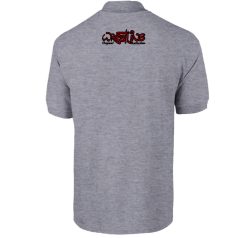 Birkózás galléros póló 02 - világos szürke