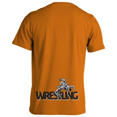 Birkózás11 pamut póló - narancs