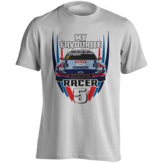 WTCC1 pamut póló - fehér